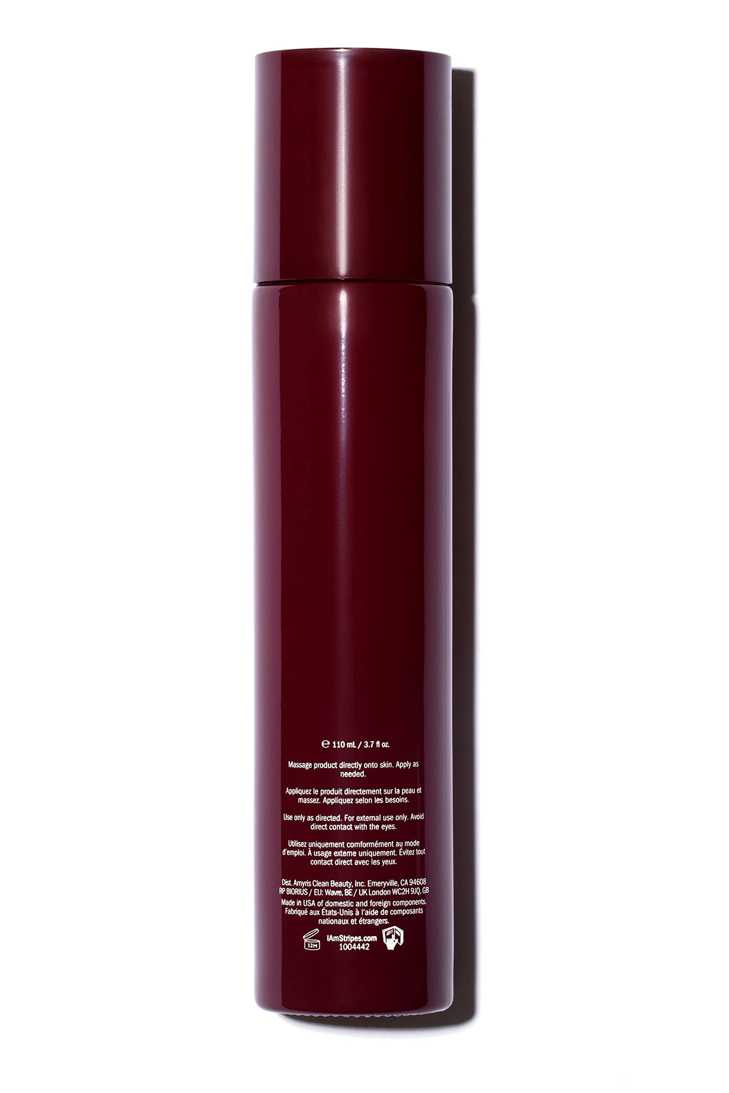 STRIPES Beauty Naomi Watts The Full Monty Post Shower Body Oil Brightens Hydrates With Squalane Vitamin C Improves Skin Softness Elasticity Dry Skin 3.7 Fl Oz