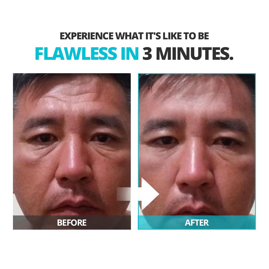 Instantly Ageless - Instant Face Lift Cream - Skin Care for Anti Aging face cream - Instant Under Eye Bags Remover - Facelift in a Box of 25 Vials with Makeup Bag