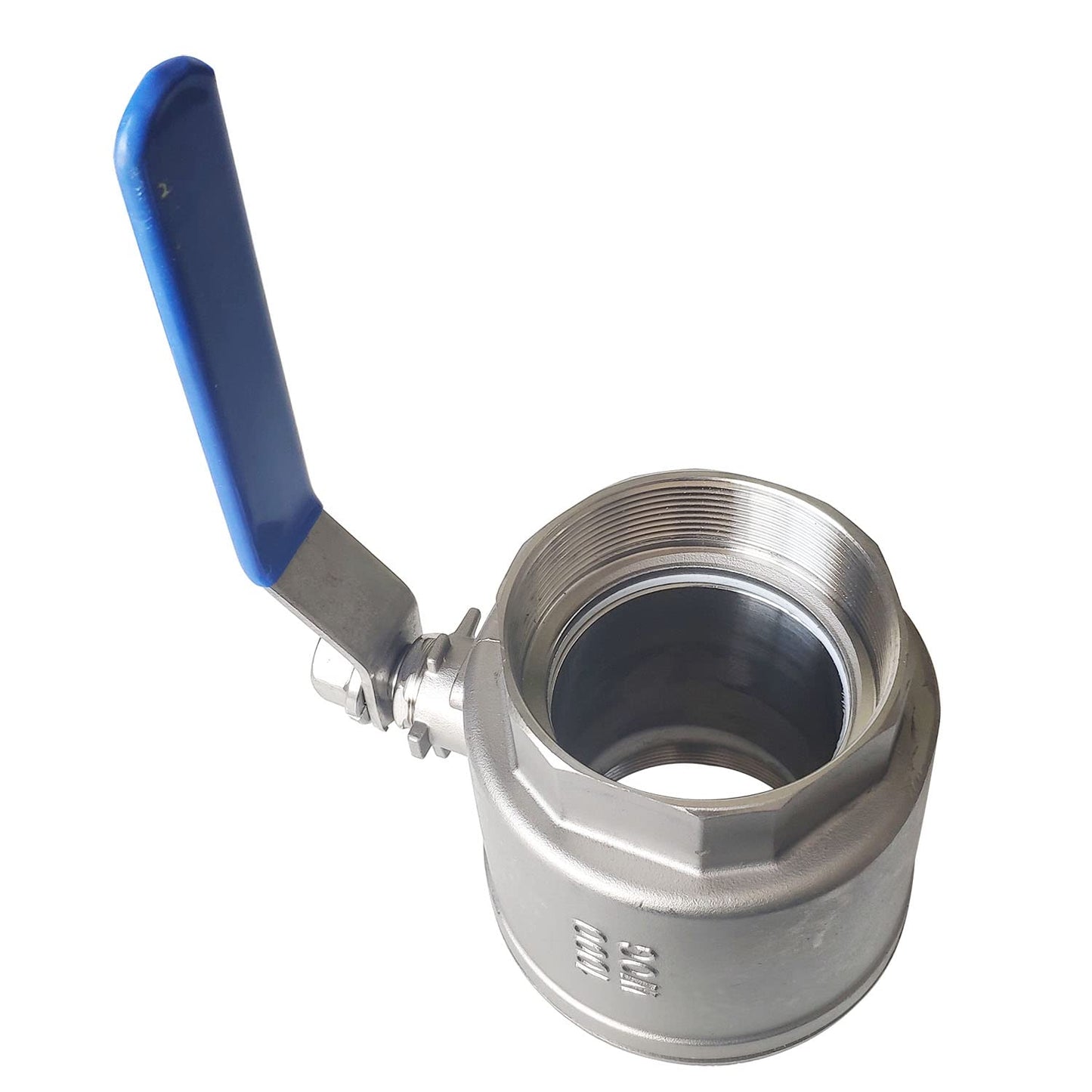 LOZOME 3" Full Port Ball Valves 316 Stainless Steel NPT Female Thread Ball Valve for Water, Oil, and Gas WOG1000