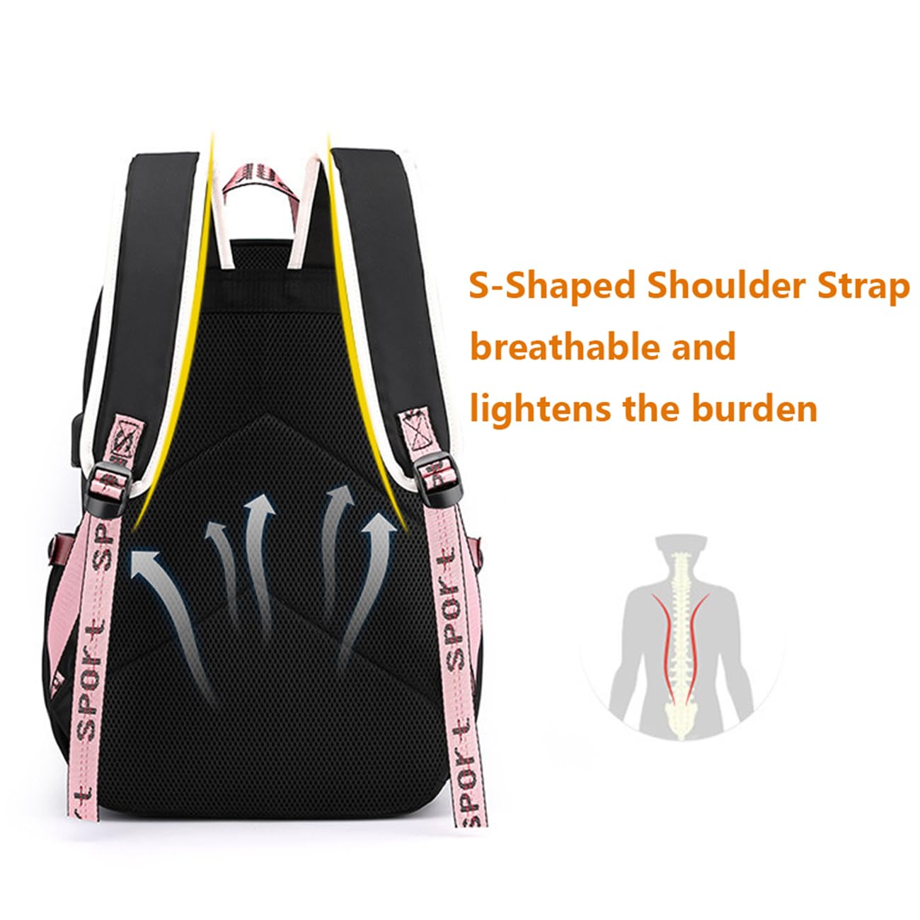 eTel Like Stray Kids Backpack Merch, Stray Kids Book Bag Casual Backpack