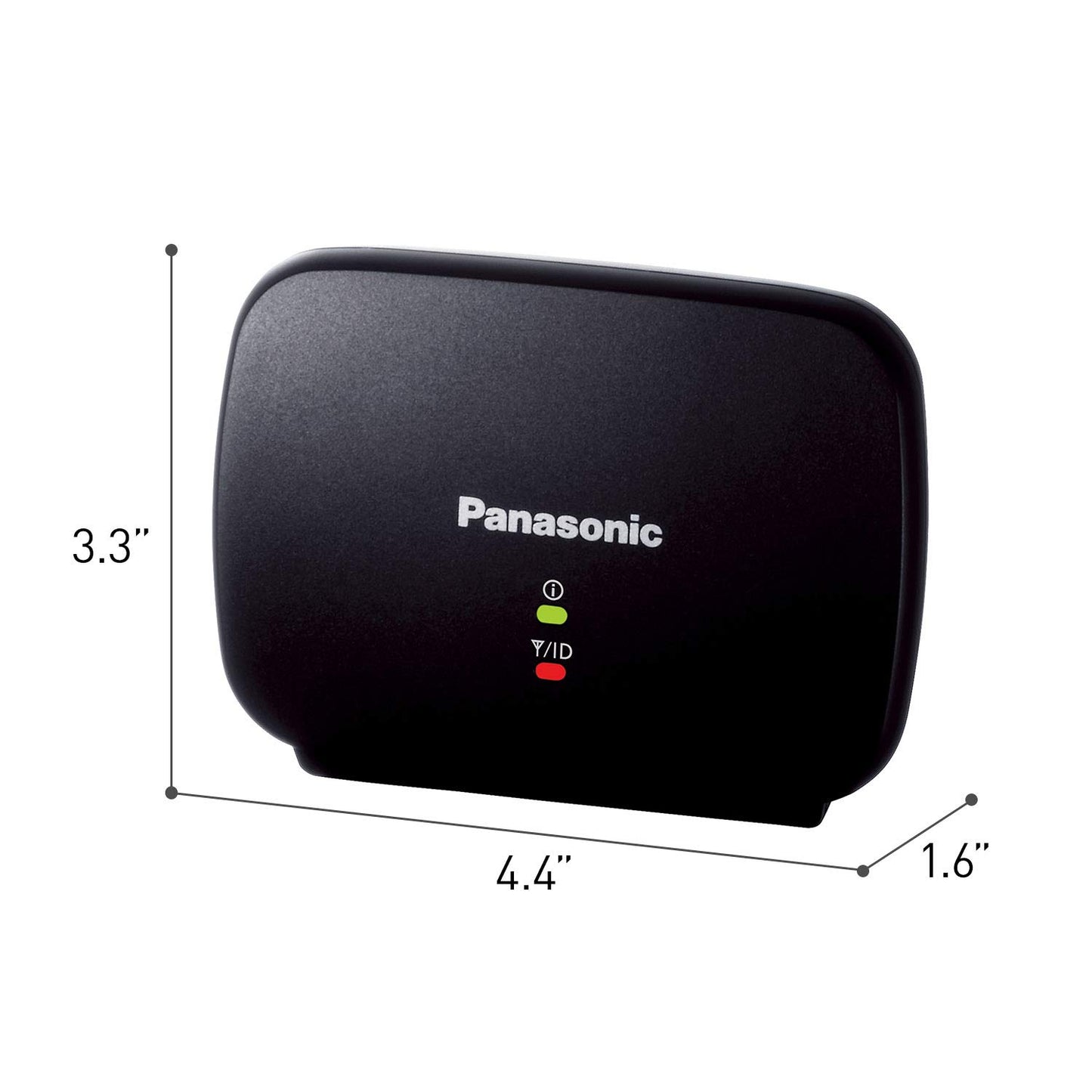 Panasonic KX-TGA407B Range Extender for DECT 6.0 Plus Cordless Phone Systems Black