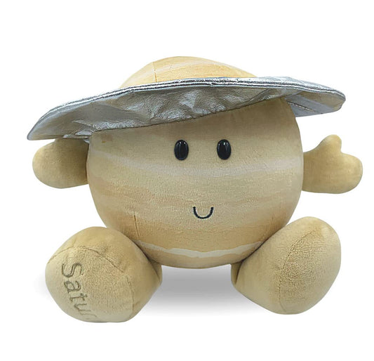 Celestial Buddies Saturn Buddy Learning Science Astronomy Space Solar System Educational Plush Blue Planet Toys?