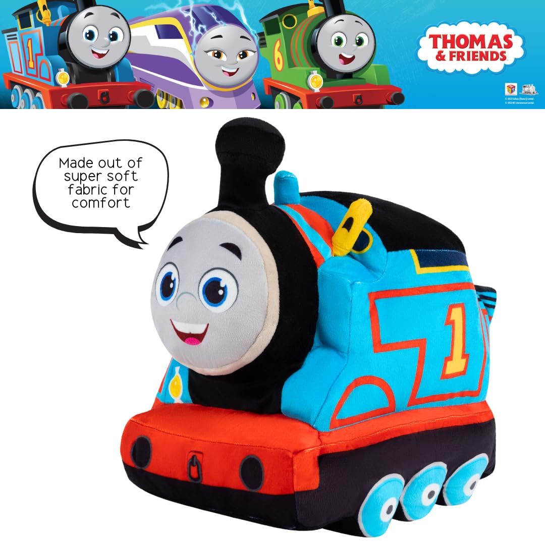 Thomas & Friends Engine Train Kids Bedding Super Soft Plush Cuddle Pillow Buddy, (Officially Licensed Product) By Franco