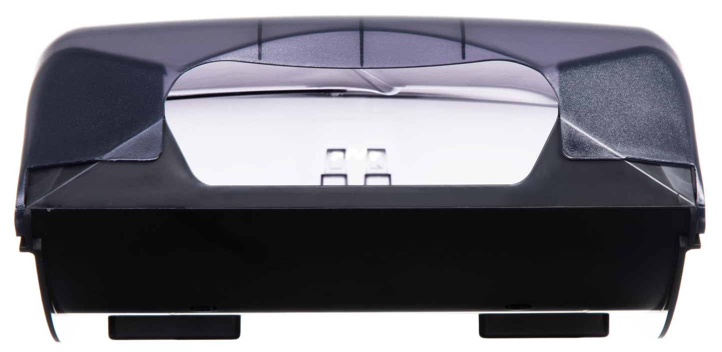 Ultrafold Multifold/C-Fold Towel Dispenser, Oceans, 11.75 X 6.25 X 18, Transparent Black Pearl