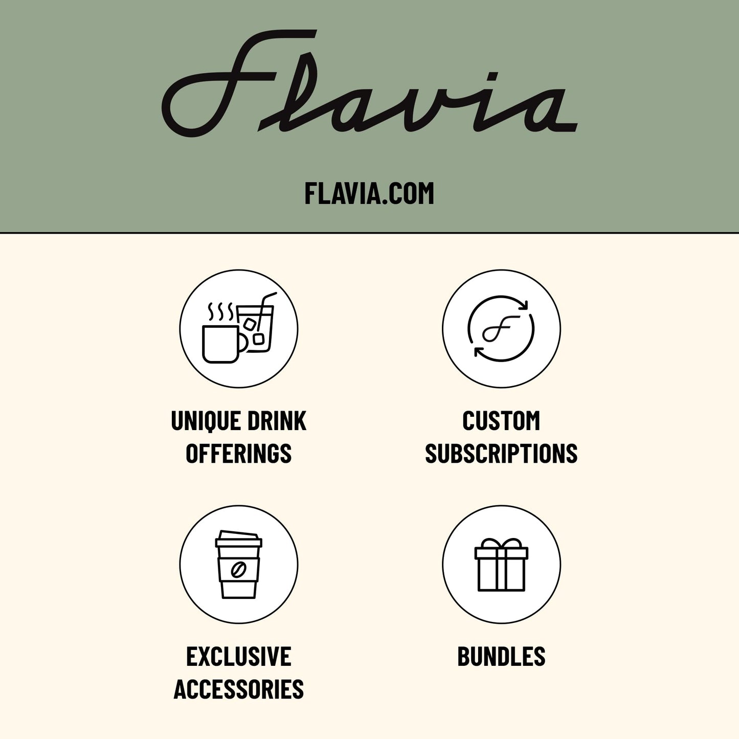 FLAVIA ALTERRA Coffee, Colombia, 20-Count Fresh Packs (Pack of 5)