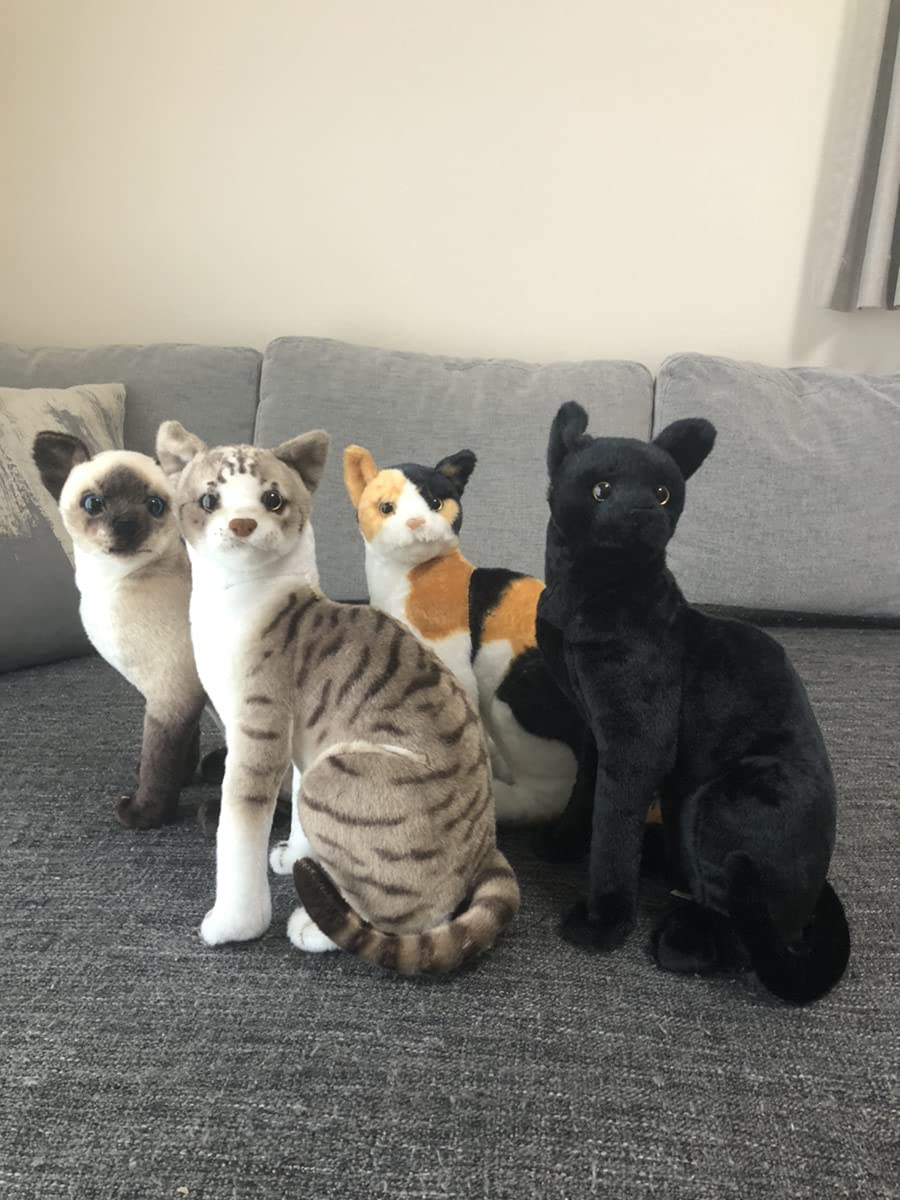 Stefan The Siamese Cat - 14 Inch Stuffed Animal Plush - by TigerHart Toys