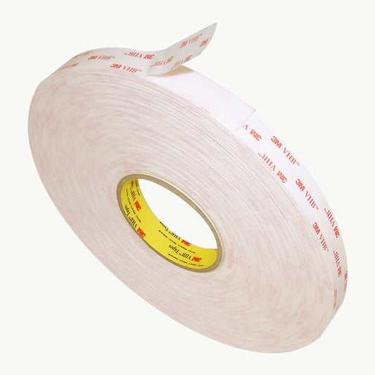3M Scotch 4950/WI07536 Scotch 4950 VHB Tape: 3/4" x 36 yd, White