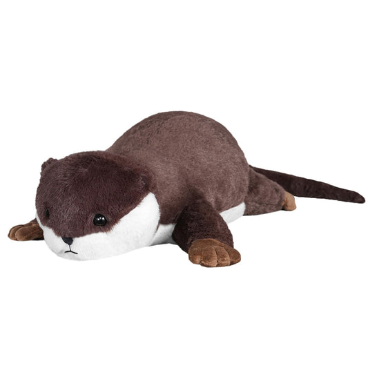 CSVBTRF Weighted Stuffed Animals, 4.1 lbs 18" Otter Plush Hugging Pillow, Weighted Otter Stuffed Animal Gifts for Kids Boys and Girls