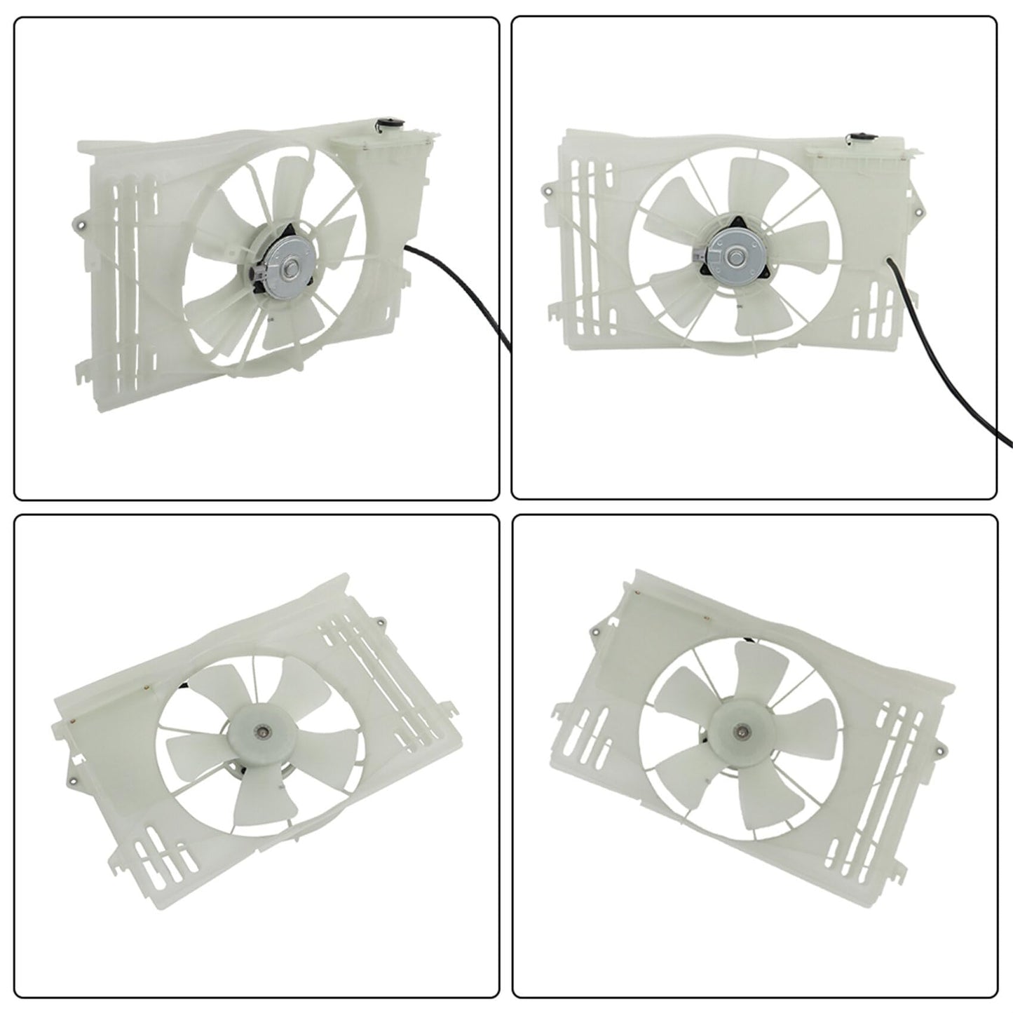 labwork Radiator Cooling Fan Replacement for 2003-2008 Toyota Corolla Matrix 2003-2004 Pontiac Vibe 1.8L 620-546