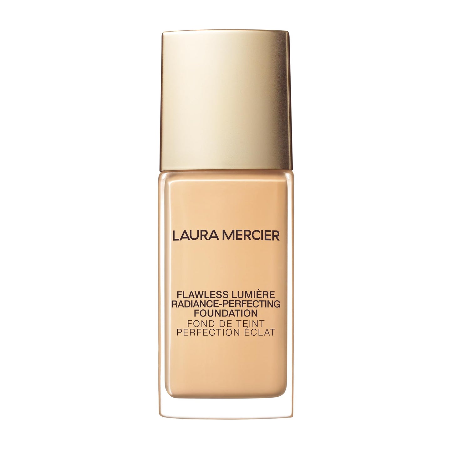 Laura Mercier Flawless Lumière Foundation, 15HR Hydration, Medium to Full Coverage, Improves the Look of Dull and Dry Skin, Luminous Finish, Non-Comedogenic, Vitamin C Infused, 2N1.5 Beige