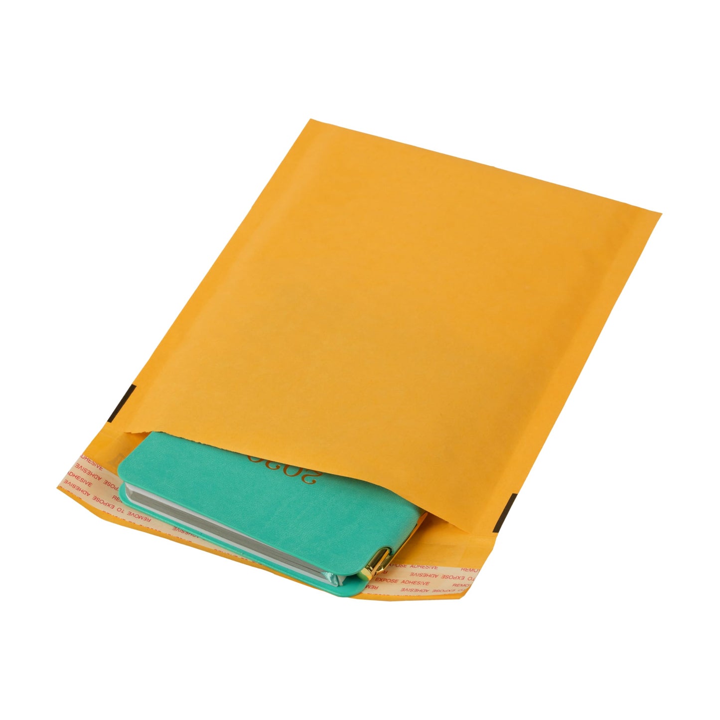Duck Brand #5 Kraft Bubble Mailer, Manila, 10.5 inch x 15 inch, 25 Pack