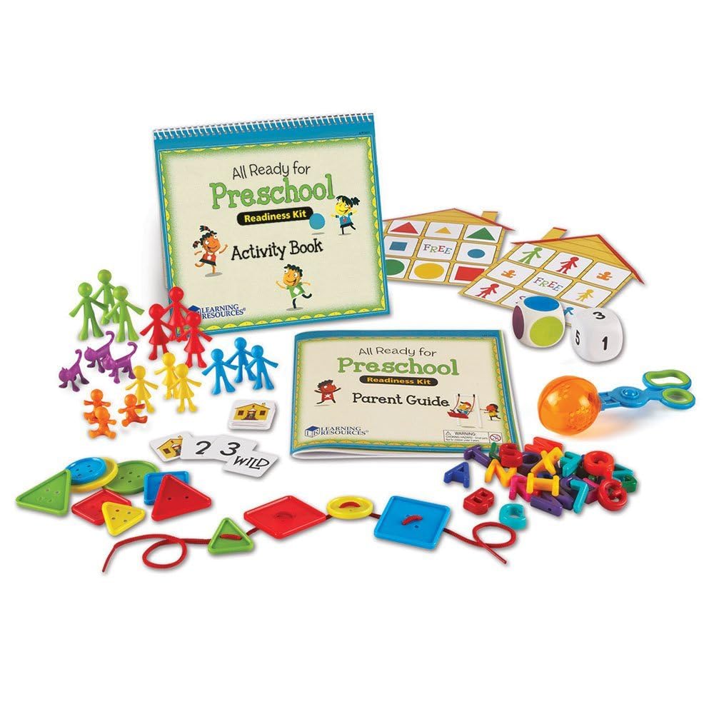 Learning Resources All Ready for Preschool Readiness Kit (LER3477)