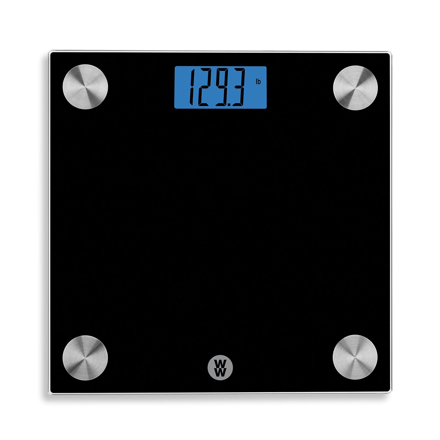 Weight Watchers Scales by Conair Scale for Body Weight, Digital Bathroom Scale in Black