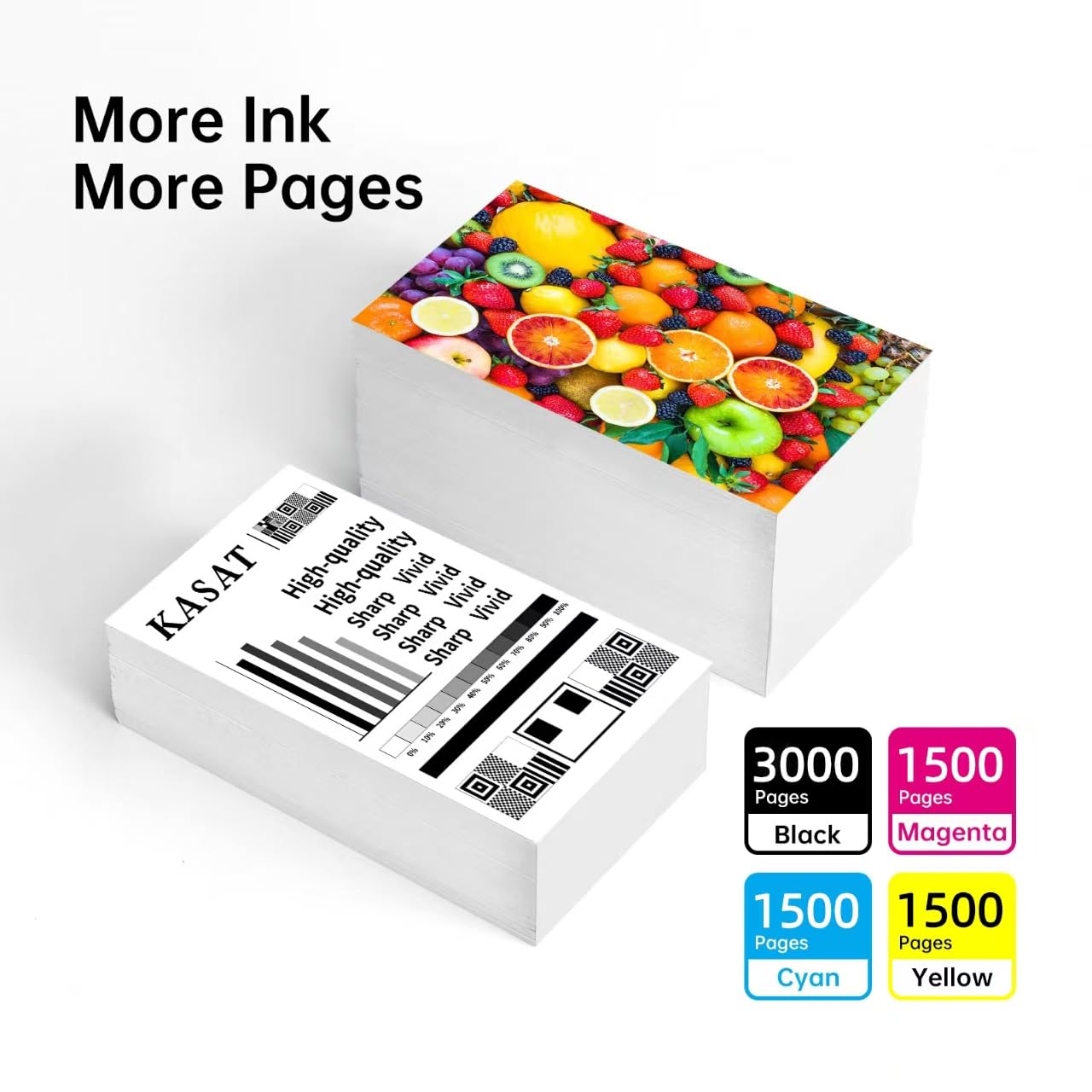 711xl Ink cartridges High Yield Combo Pack Replacement for hp 711 Ink Cartridge to use for HP DesignJet T100 T120 T125 T130 T520 T525 T530 Printer(80-ml Black / 29-ml Cyan/Yellow/Magenta) 4 Pack