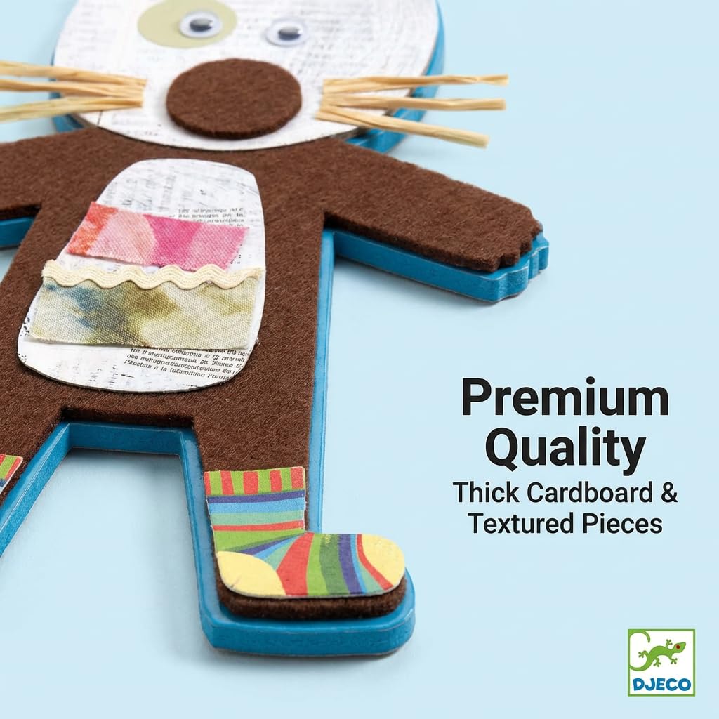 DJECO Le Petite Artist Collages for Little Ones Activity Set