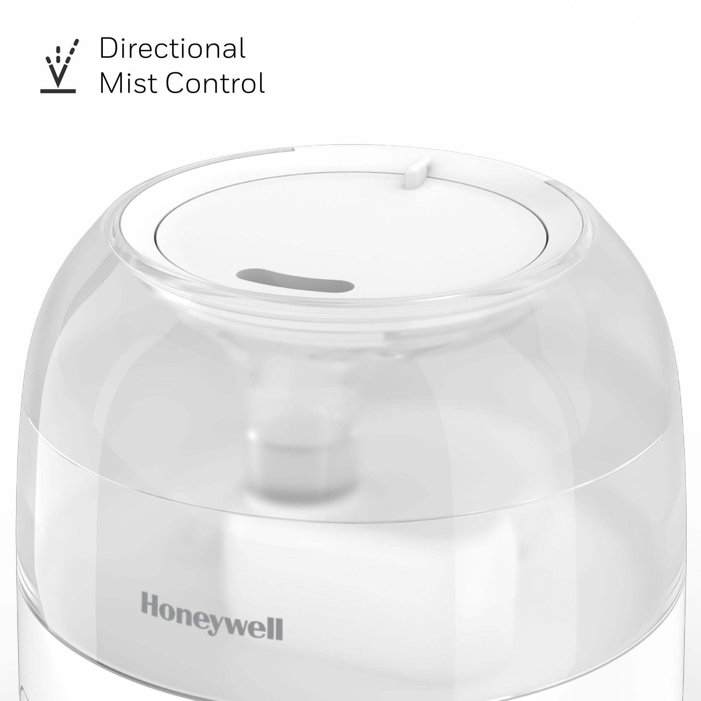 Honeywell Mini Cool Mist humidifier, Easy to Fill and Clean, humidifier for small Bedroom, Kids Rooms, or office. Ultra Quiet Operation and Auto Shut-Off - White, HUL525W