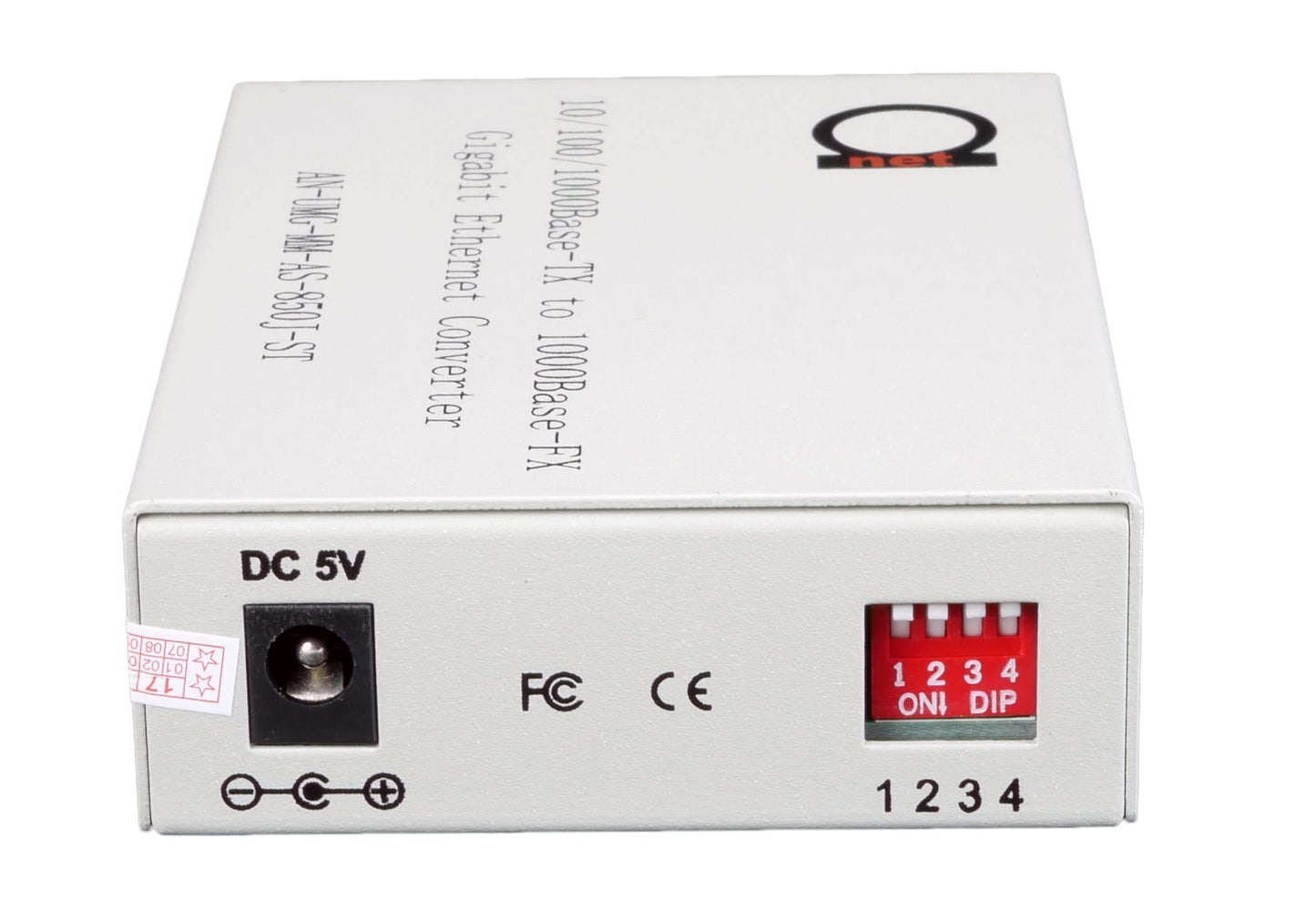 Multimode ST Gigabit Fiber Media Converter - Built-in ST Fiber Module 550 m (0.34 Miles) 850 nm - to UTP Cat5e 10/100/1000 RJ-45 – Auto Sensing Gigabit or Fast Ethernet - Jumbo Frame - LLF Support