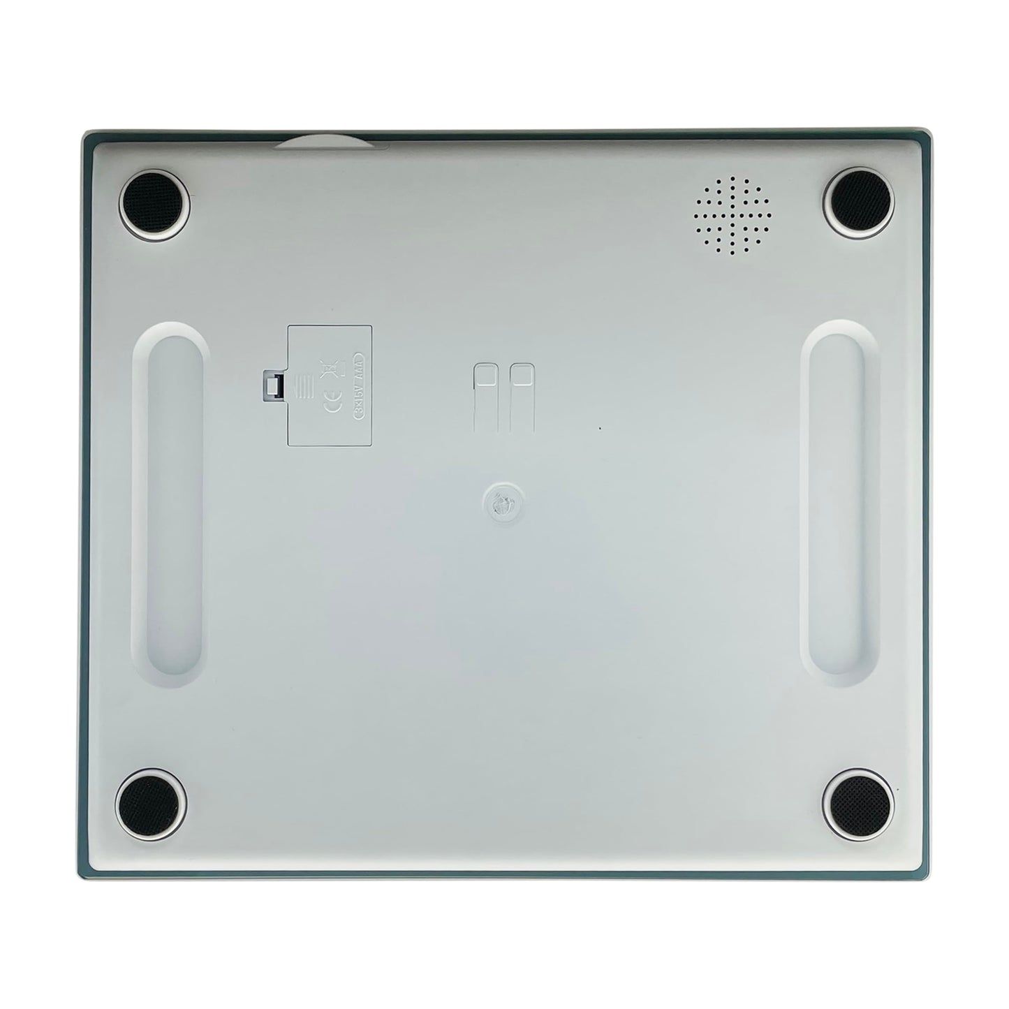 Taylor Digital Extra-Wide Extra High 500lb Capacity Bathroom Scale for Body Weight, Ultra Wide Platform, Digital Weighing Machine for People, Easy-to-Read, Slate Blue