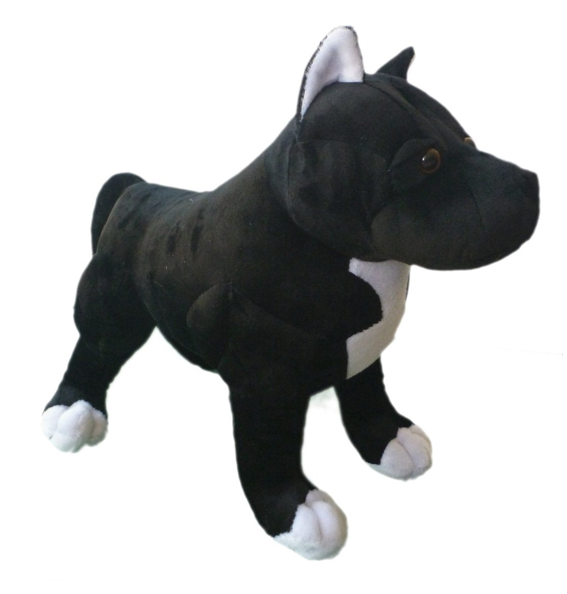 Adore Plush Company ADORE 13" Chance the Pit Bull Dog Stuffed Animal Plush Toy