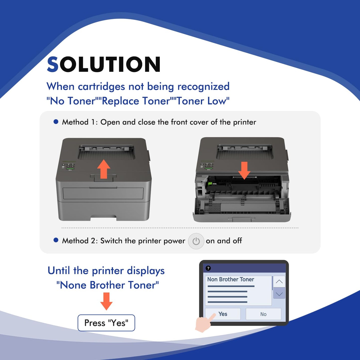 TN830 TN830XL Toner for Brother Printer MFC-L2820DW HL-L2460DW DCP-L2640DW Replacement for Brother TN830 XL/V/R TN 830XL TN-830XL 830 Cartridge HL-L2400D MFC-L2900DW Printer Ink High Yield 4 Black