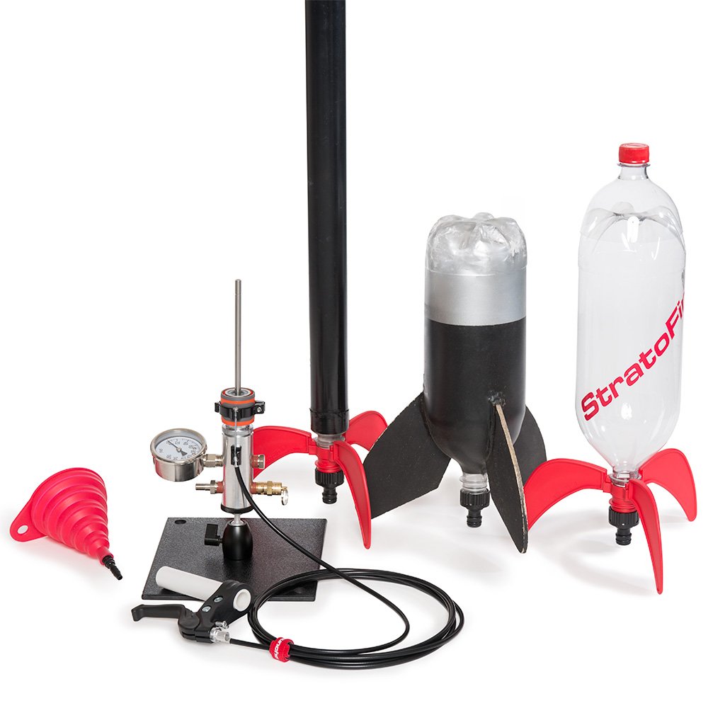 Relationshipware StratoLauncher IV Ultimate Tilting Water Rocket Launcher + StratoFins Kit