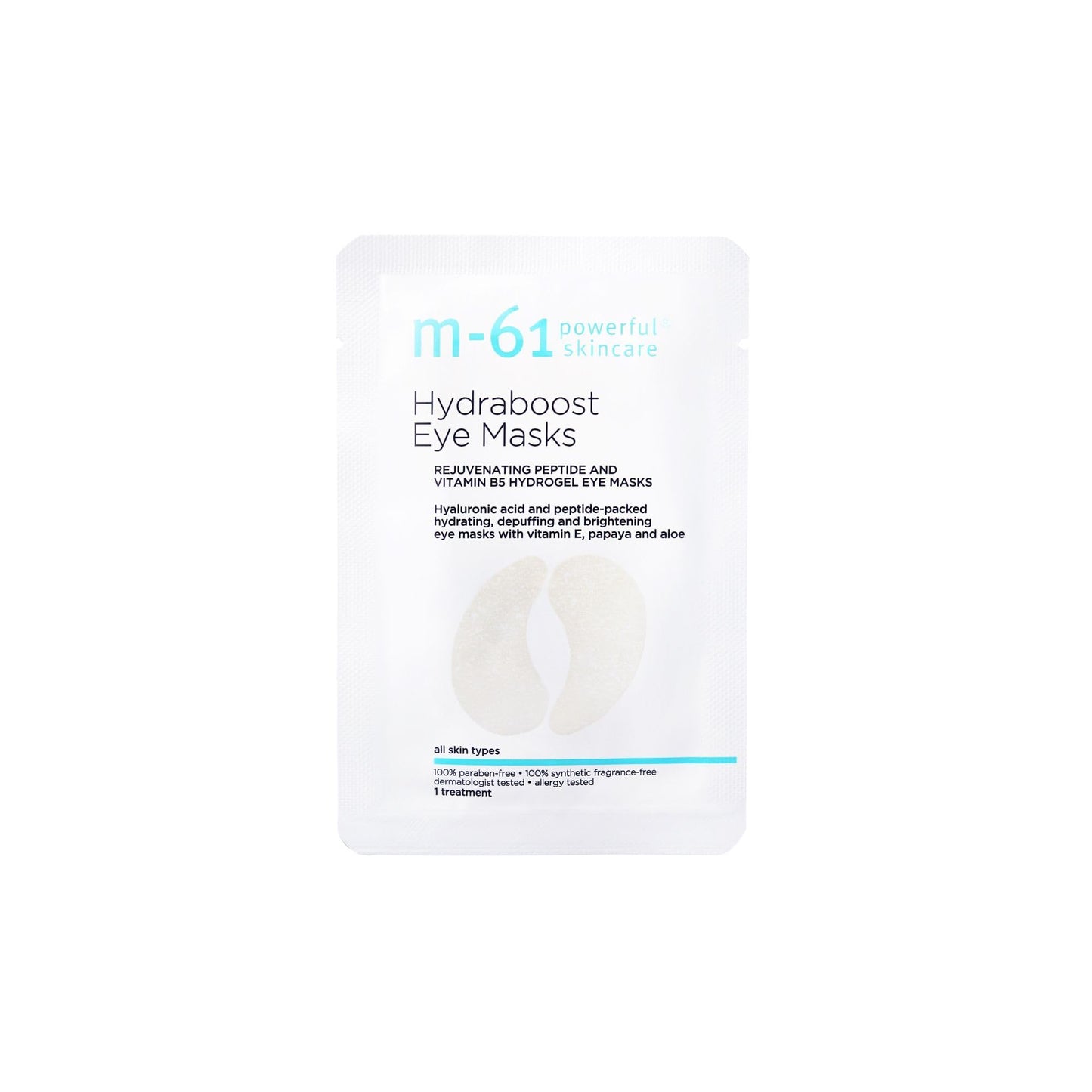 M 61 Hydraboost Eye Mask | 24-hour hydration that instantly refreshes while targeting fines lines and puffiness, 10 Treatments