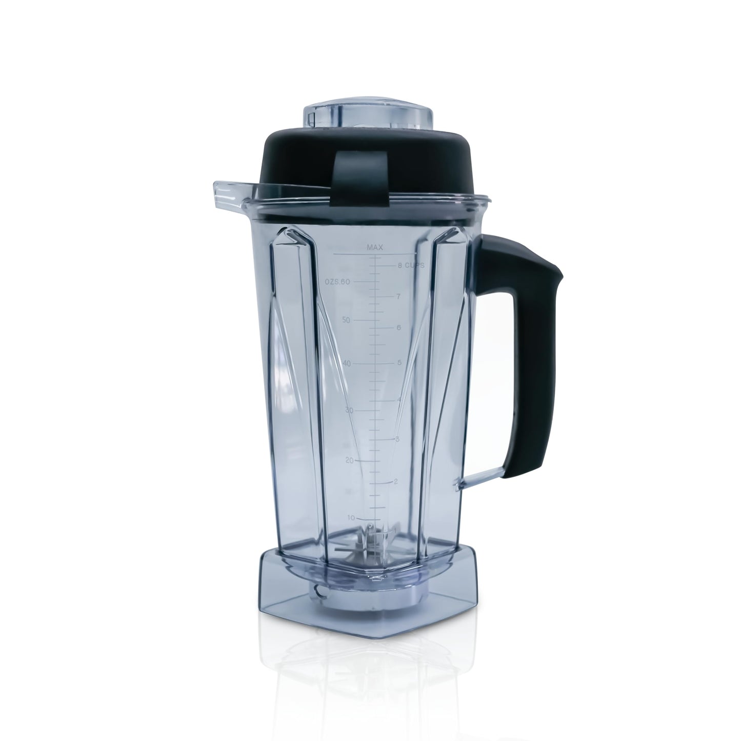 Nikkar Blender Pitcher 64oz Replacement Pitcher Compatible with 5200 6300 5000 VM0101 VM0102 VM0103 VM0197 6000 Classic/Explorian/Commercial Blender Cup