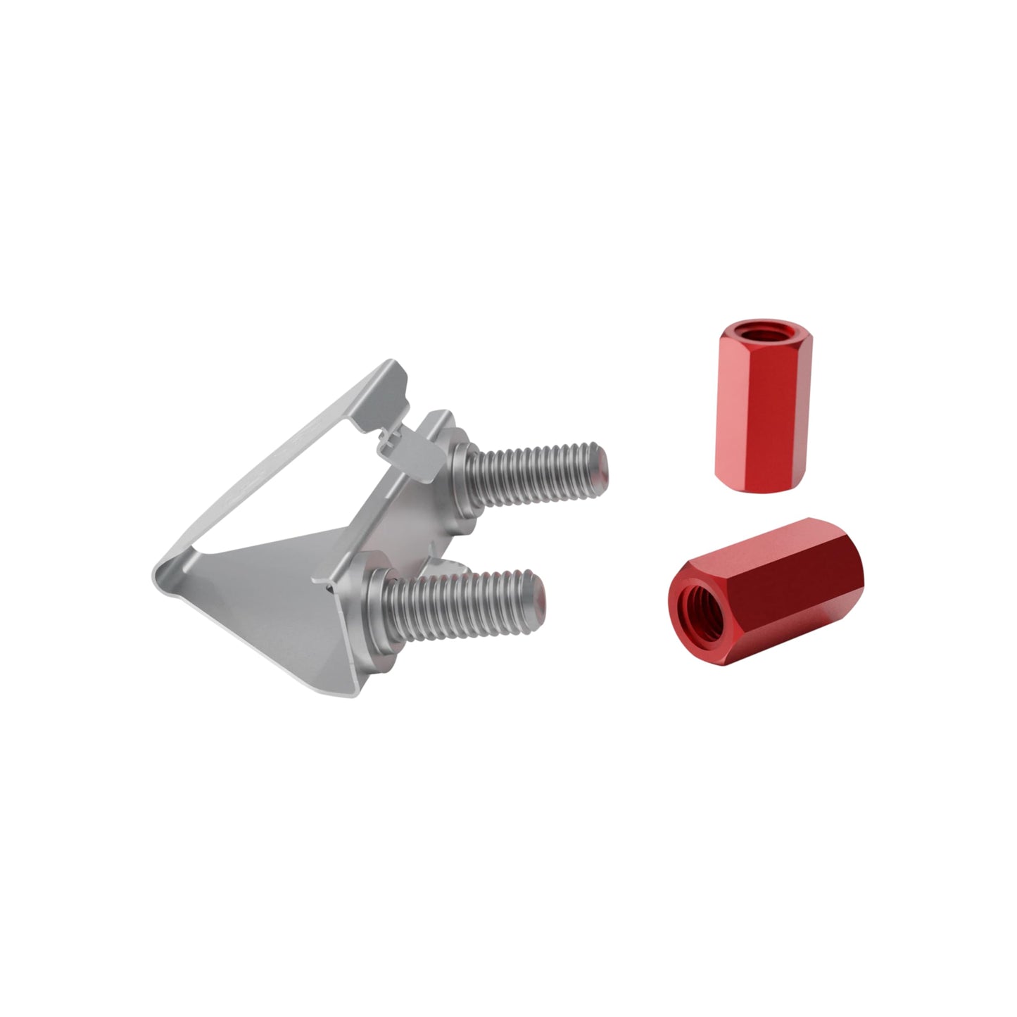 PATCHBOX/dev/Mount - Toolless Installation Cage Nut Alternative Device Mount Screws for Patch Panels, Computer Cabinets, Servers, and Network Racks - for 19” Rails, Supports 15kg - 50-Pack