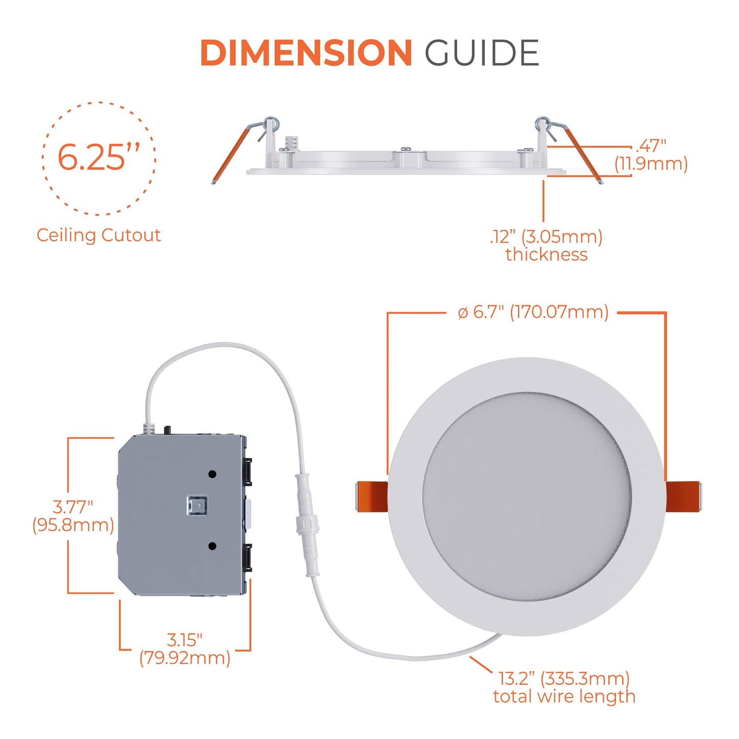 HALO HLB Recessed Lighting 6 Inch LED Canless, Dimmable w/Selectable Lumens and Color Temperatures 4-Pack- HLB6LSFS5-4PK