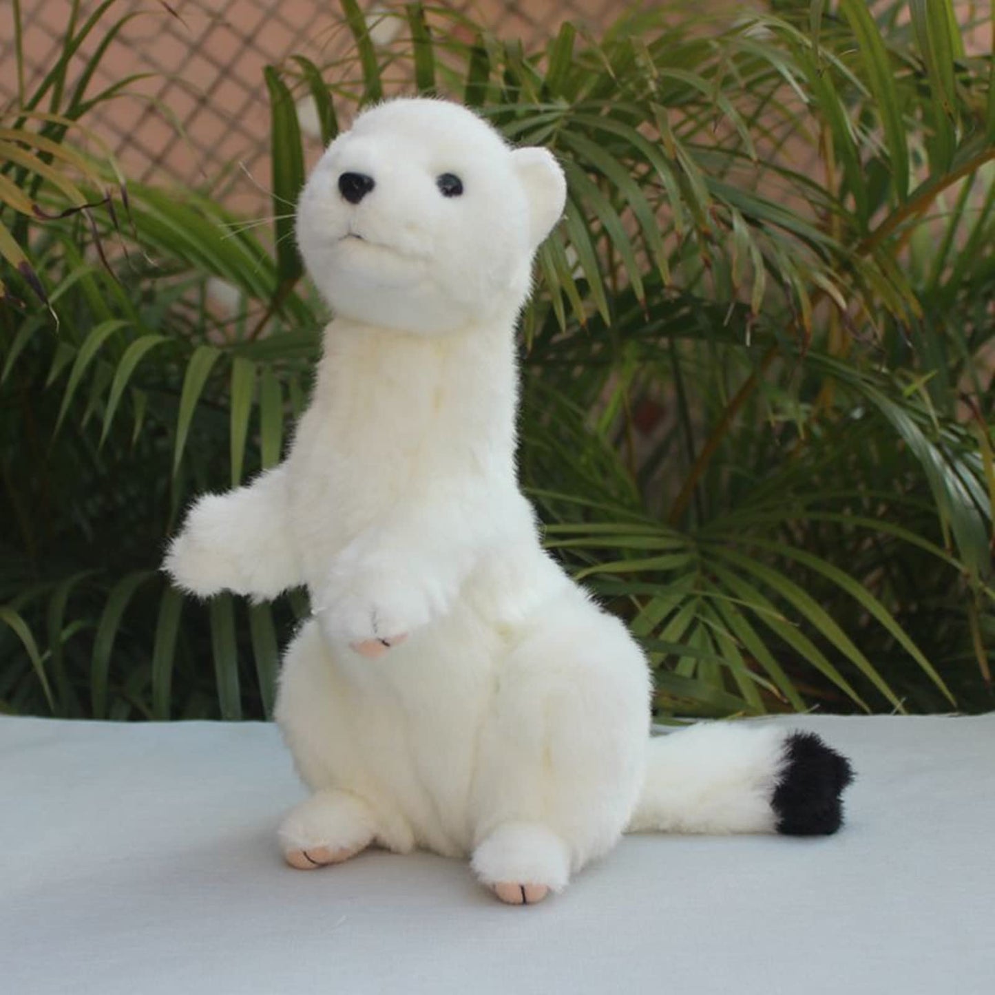 POPOTATO Ferret Stuffed Animal, Cute Stoat Plush, Soft Stuffed Meerkat Stuffed Animal Pillows Home Decor