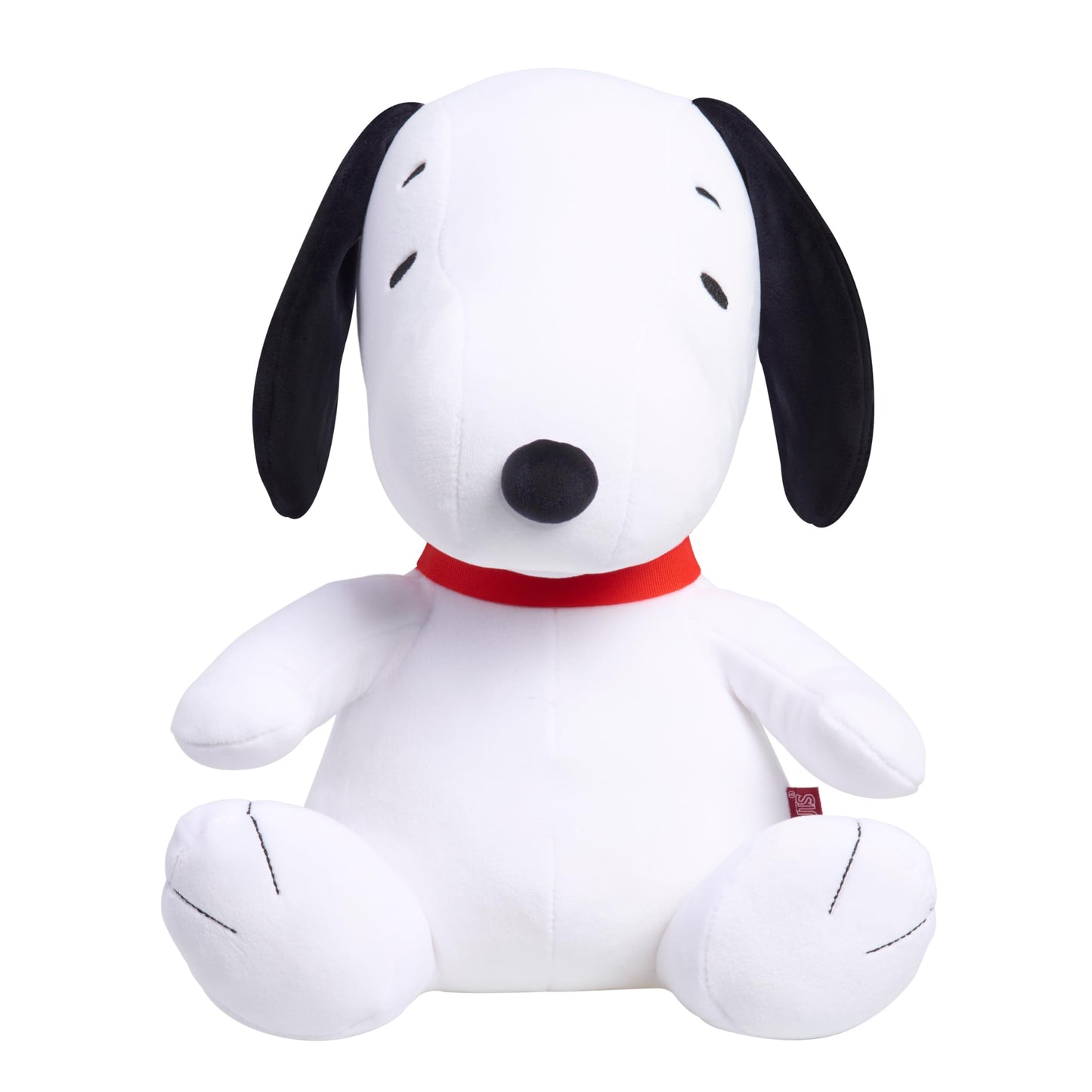 Peanuts Large 2 lb Weighted Plush Snoopy, 12-inch Stuffed Animal, Kids Toys for Ages 3 Up, Gifts and Presents