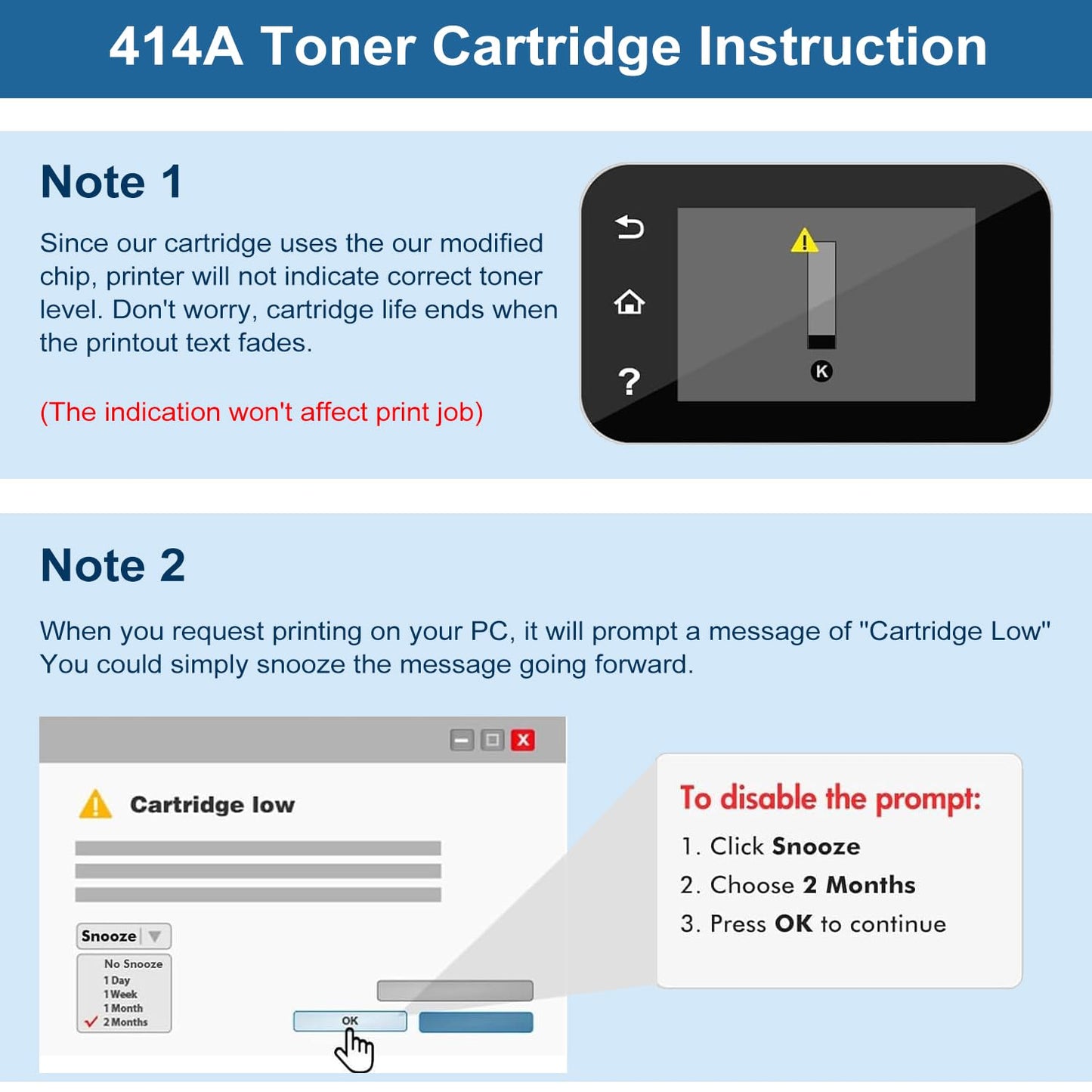 Ankink Compatible Toner Cartridge Replacement for HP 414A 414X(with chip,Black Cyan Yellow Magenta,4-Pack)for Color Laserjet Pro MFP M479fdw M479fdn M454dw M454dn M479dw,Enterprise M455dn M480f hp404a