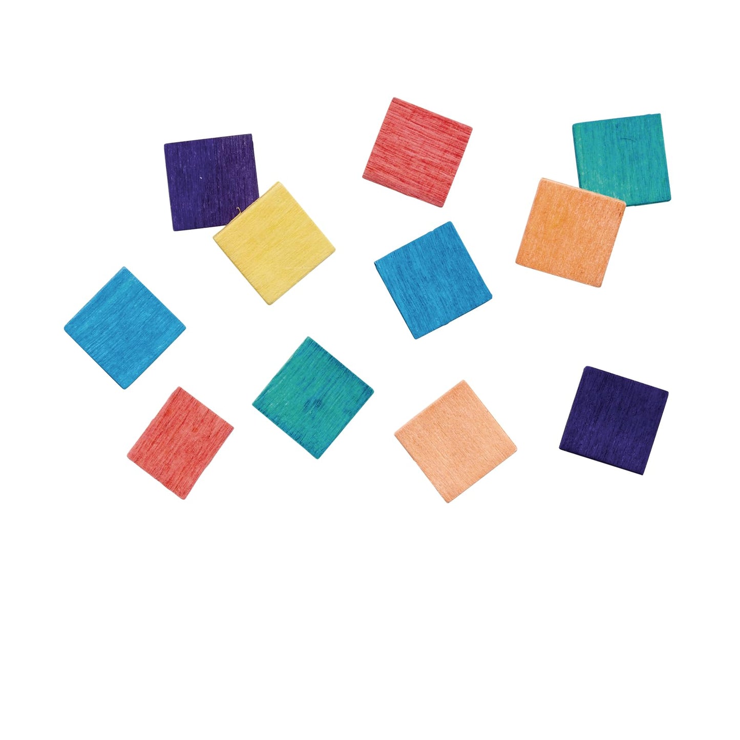 Colorations WMSC Wood Mosaic Squares (Pack of 1000)