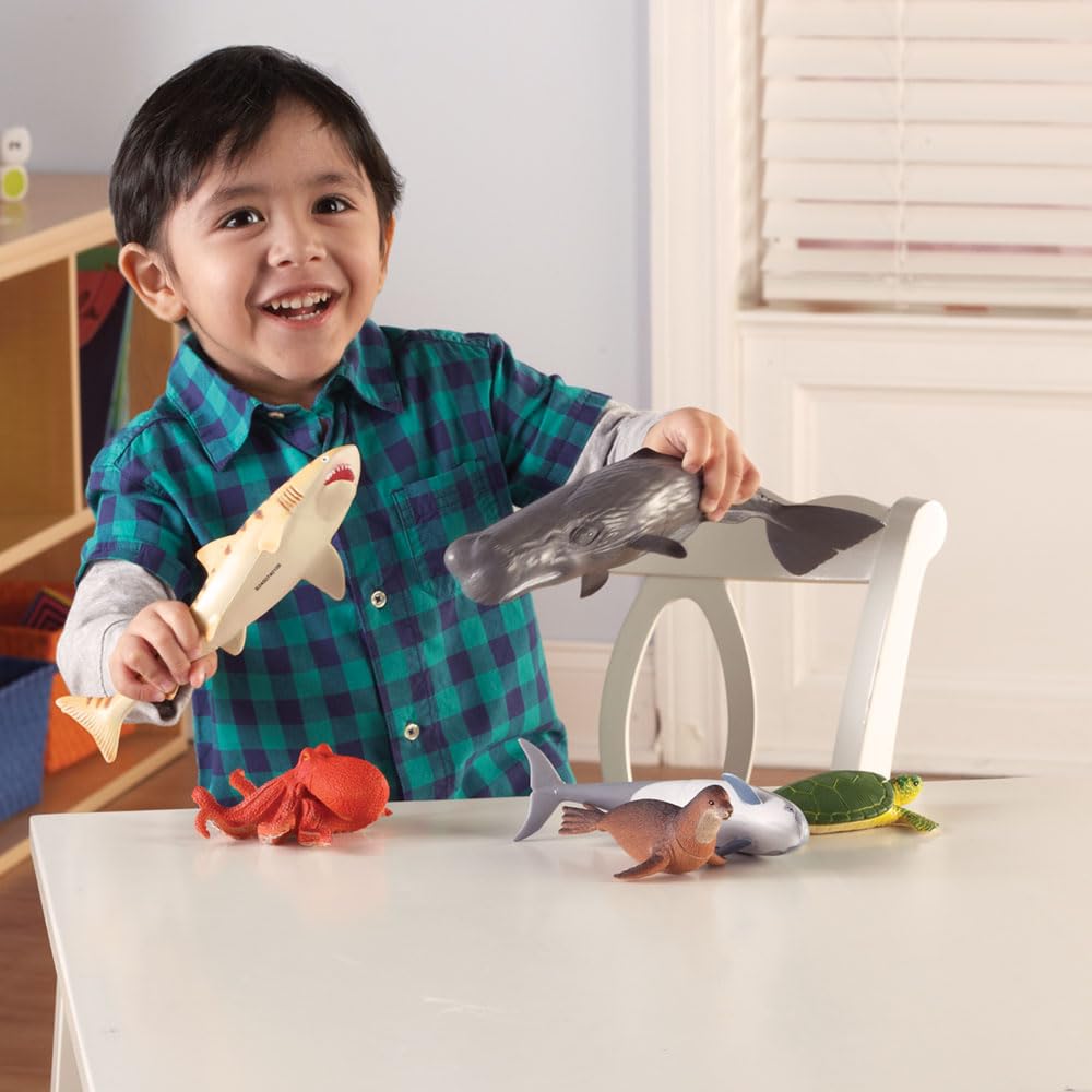 Learning Resources LER0696 Jumbo Ocean Animals