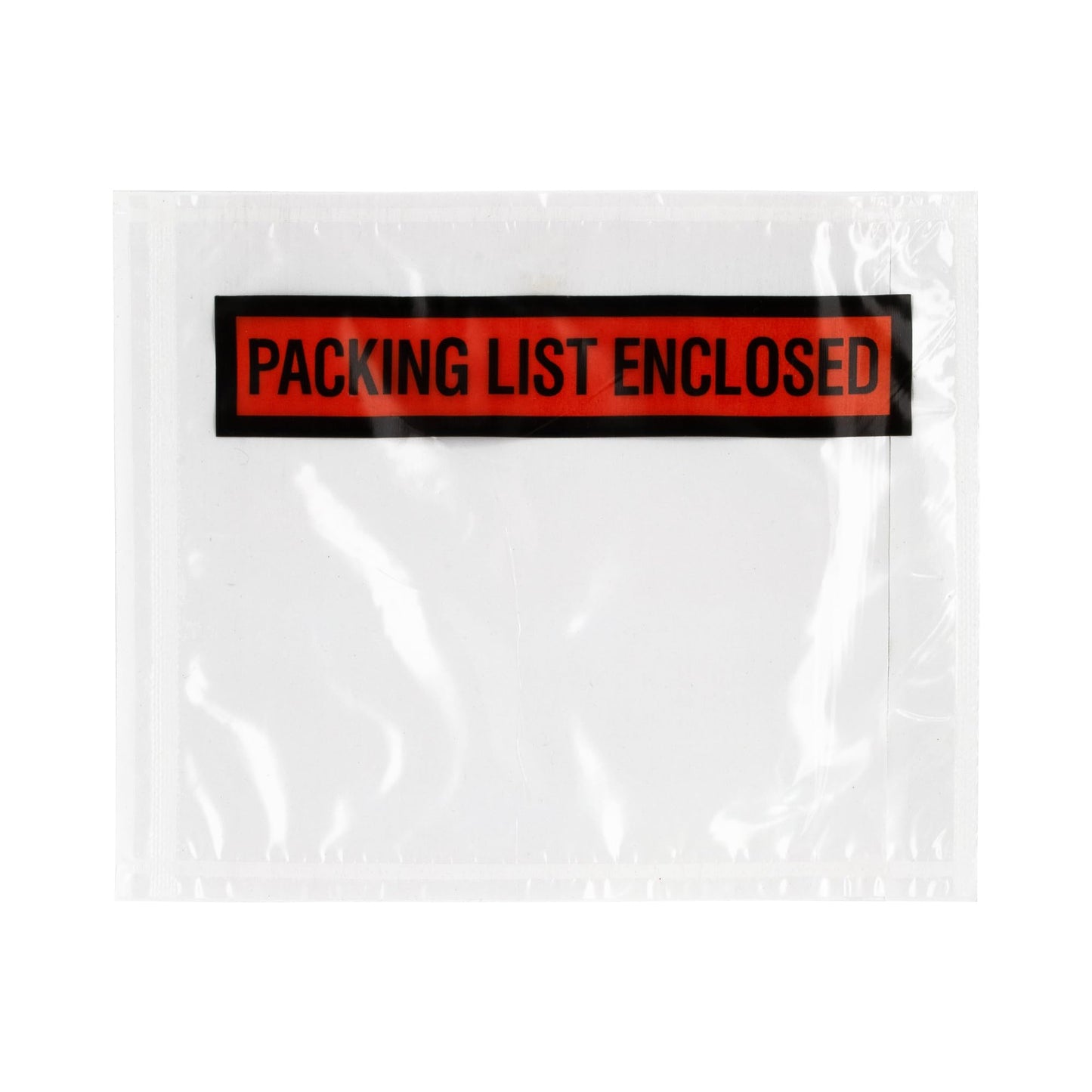 GPI - Packing List Envelopes, 4.5" x 5.5" Packing Slip Pouches, Clear Plastic Envelope Sleeves with Self-Adhesive Strip, Top Loading for Shipping Labels, Packing Lists, Invoices & Paperwork. 1000 Pack