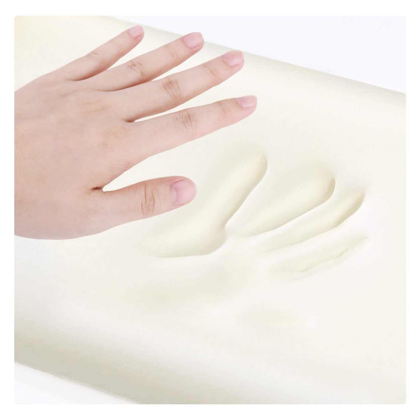 ZG Home Memory Foam Cervical Premium Pillow with Hypoallergenic Cover, Orthopedic Contour Pillow, Neck & Shoulder Pain Relief for Back, Side & Stomach Sleepers (24”x15”) Queen (2 Pack)