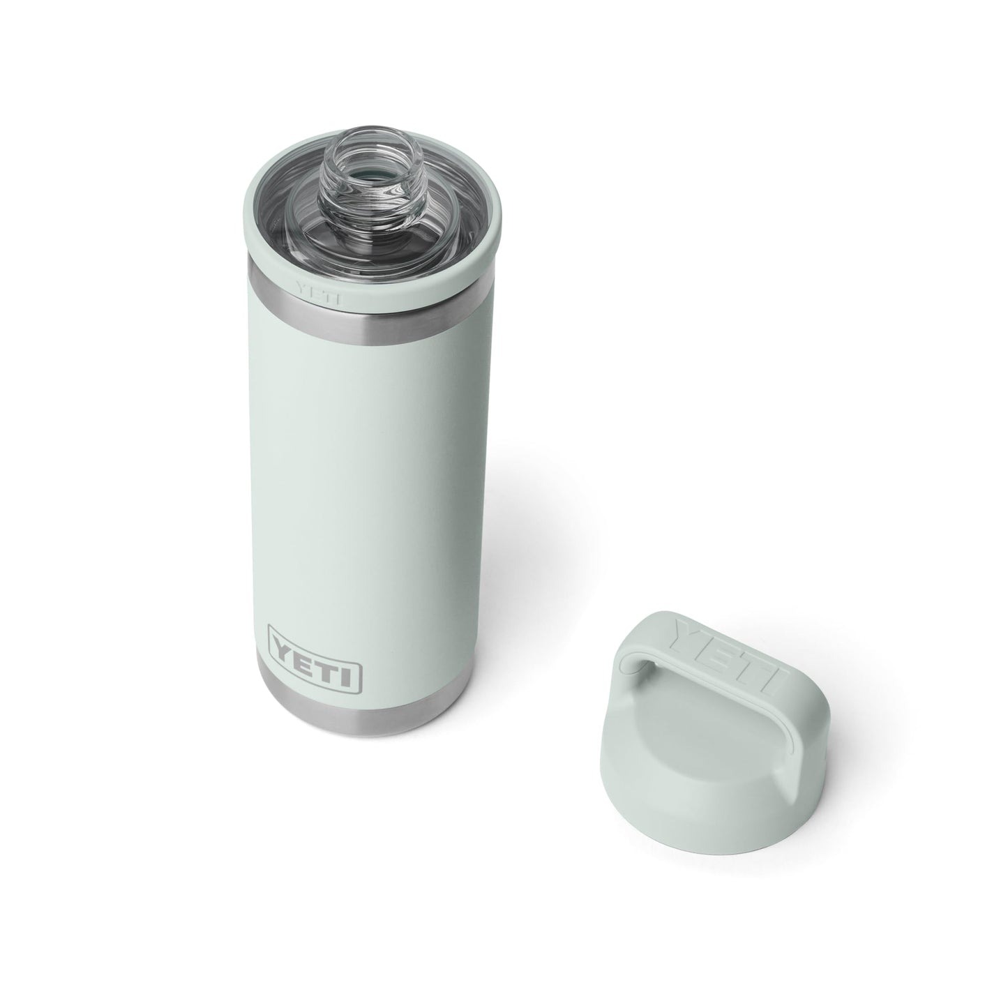 YETI Rambler 18 oz Bottle, Leakproof, Vacuum Insulated, Stainless Steel with Chug Cap, Ridgeline