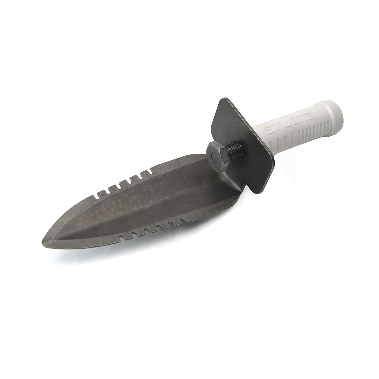 Hand Digger/Trowel by Kellyco with Magnet, Dual Serrated Edge, Metal Detecting or Gardening, Stuline Signature Series