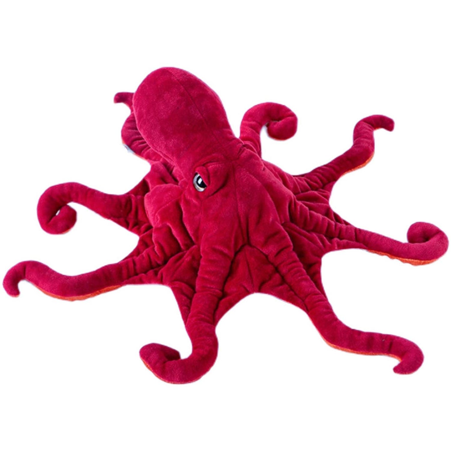 Cute Octopus Plush Toy - Super Lovely Red Soft Real Life Octopus Giant Realistic Stuffed Animal Toys, Deep Sea Creeping Animal Octopuses Plush Toys (32inch)
