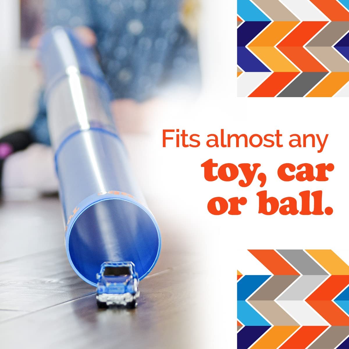 Tot Tube Playset - Toy Car and Ball Ramp Race Track - Stem for Toddlers 2-4 Years - Race Car Tube Track - Toddler Stem Toys - Stem Activities for Girls & Boys - Kids Stem Toys - Stem Toys