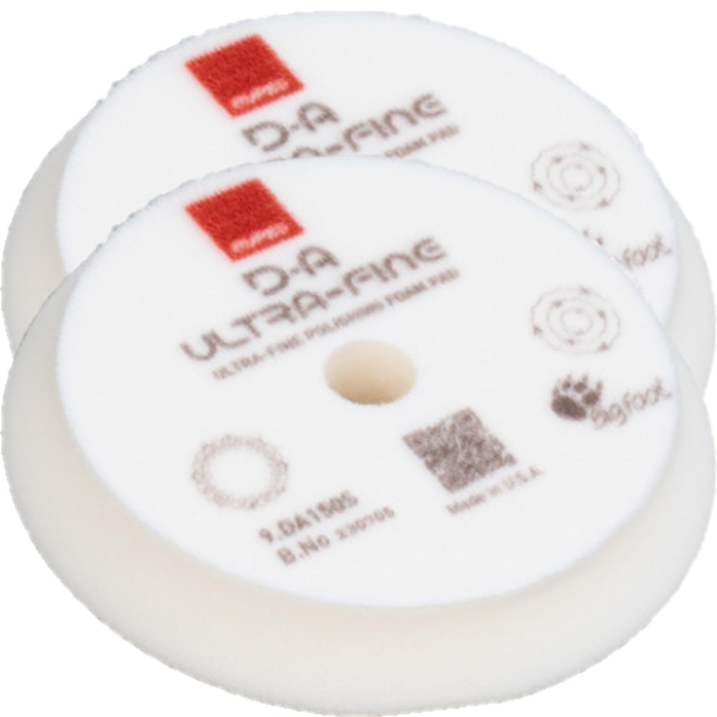 RUPES D-A Series 6" Orbital Foam Polishing Pads Bundle - Includes 2 Fine, 2 Ultra Fine and 2 Coarse Foam Pads - Tailored to Meet The Diverse Needs of Automotive Detailing