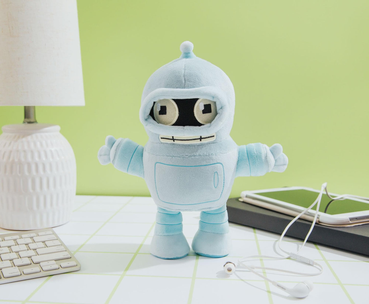 Futurama Bender 8-Inch Chibi Collector Plush Toy | Huggable Soft Stuffed Animal for Cuddling