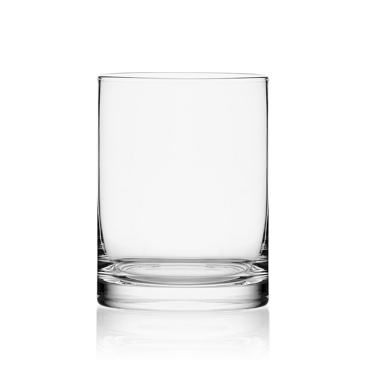 Mikasa Lana Whiskey Rocks Double Old Fashion Glasses, Set of 4, 17 Ounce, Clear