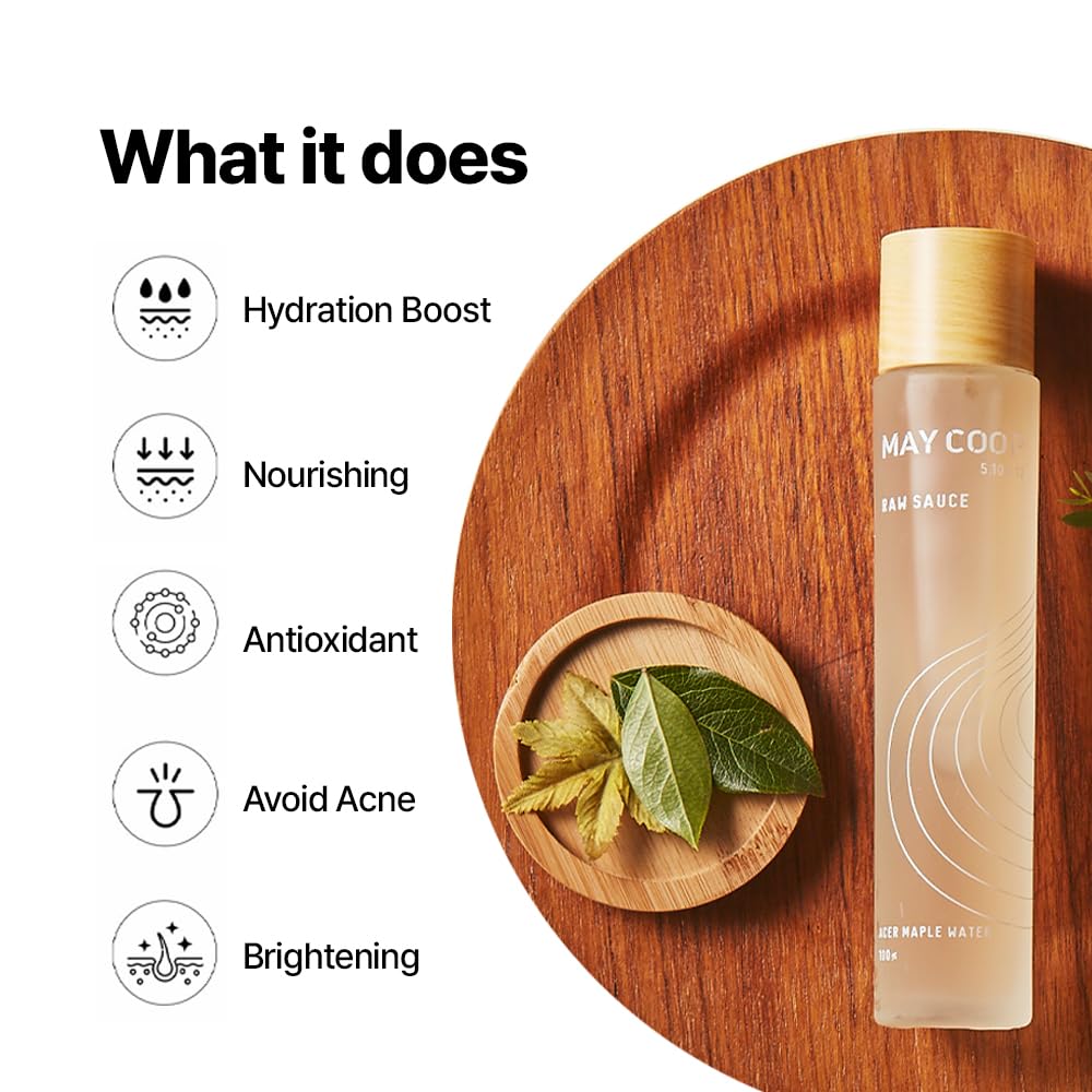 May COOP Moisture Essence Toner for Anti-Aging Korean Skincare 150mL – Hydrating Skin with Wildcrafted Centella Asiatica, Rice Water & Birch Bark – Nourishing – Fast-Absorbing