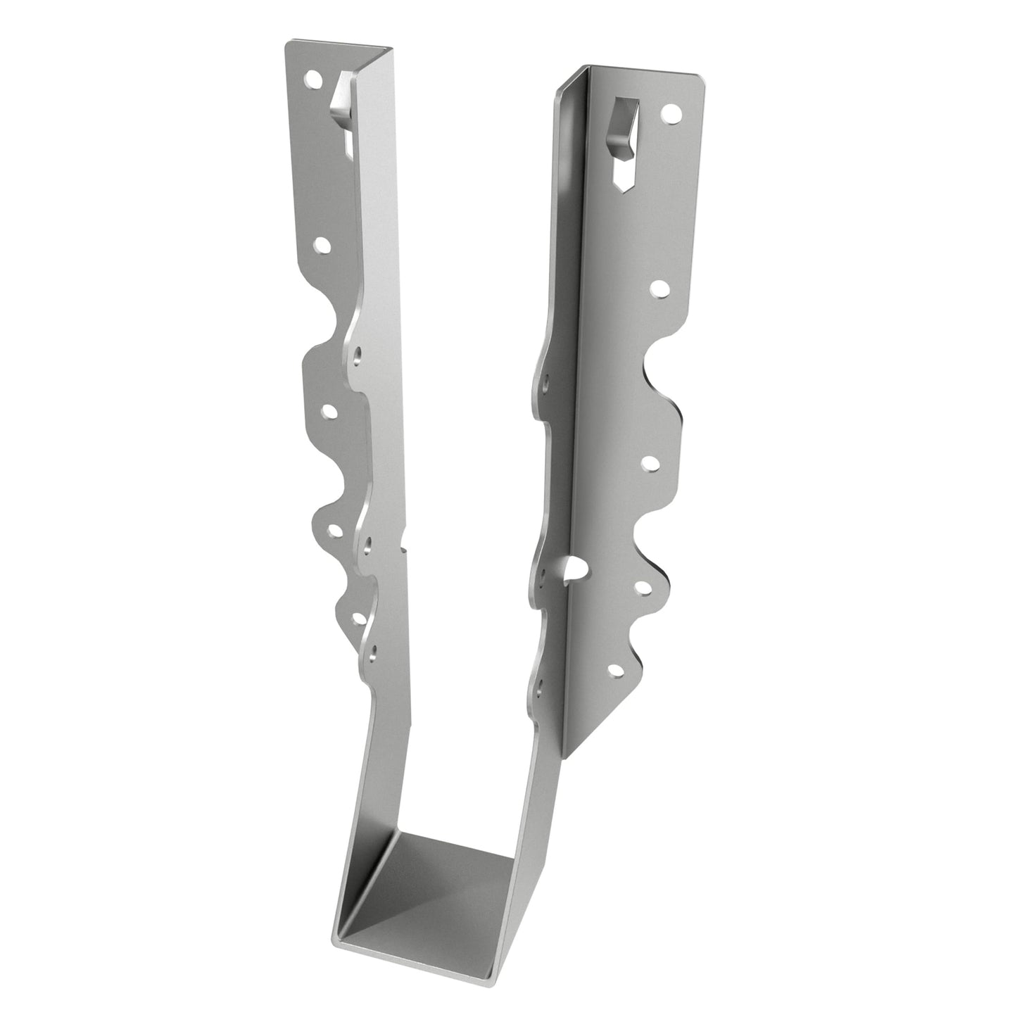 Herbert-fty 2X10 Joist Hanger 20 Gauge LU210 Galvanizing Face Mount Joist Hangers for Wood Hurricane Ties Widely Applicable Rafter Ties - 20 pk