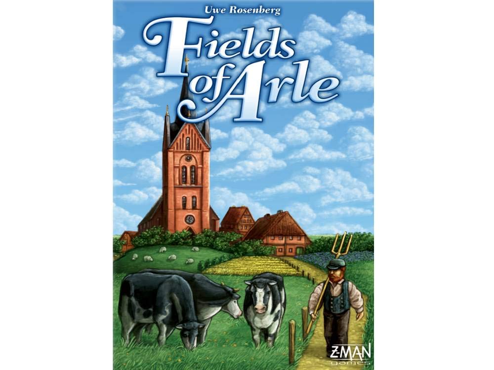 Fields of Arle Board Game - Two Player Farming Strategy Game, Family Game for Kids & Adults, Ages 14+. 1-2 Players, 120 Minute Playtime, Made by Feuerland