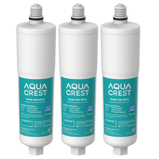 AQUACREST AP431 Replacement Cartridge for Aqua-Pure AP430SS, Whole House Water Scale Inhibition System, Helps Prevent Scale Build Up On Hot Water Heaters and Boilers, Pack of 3