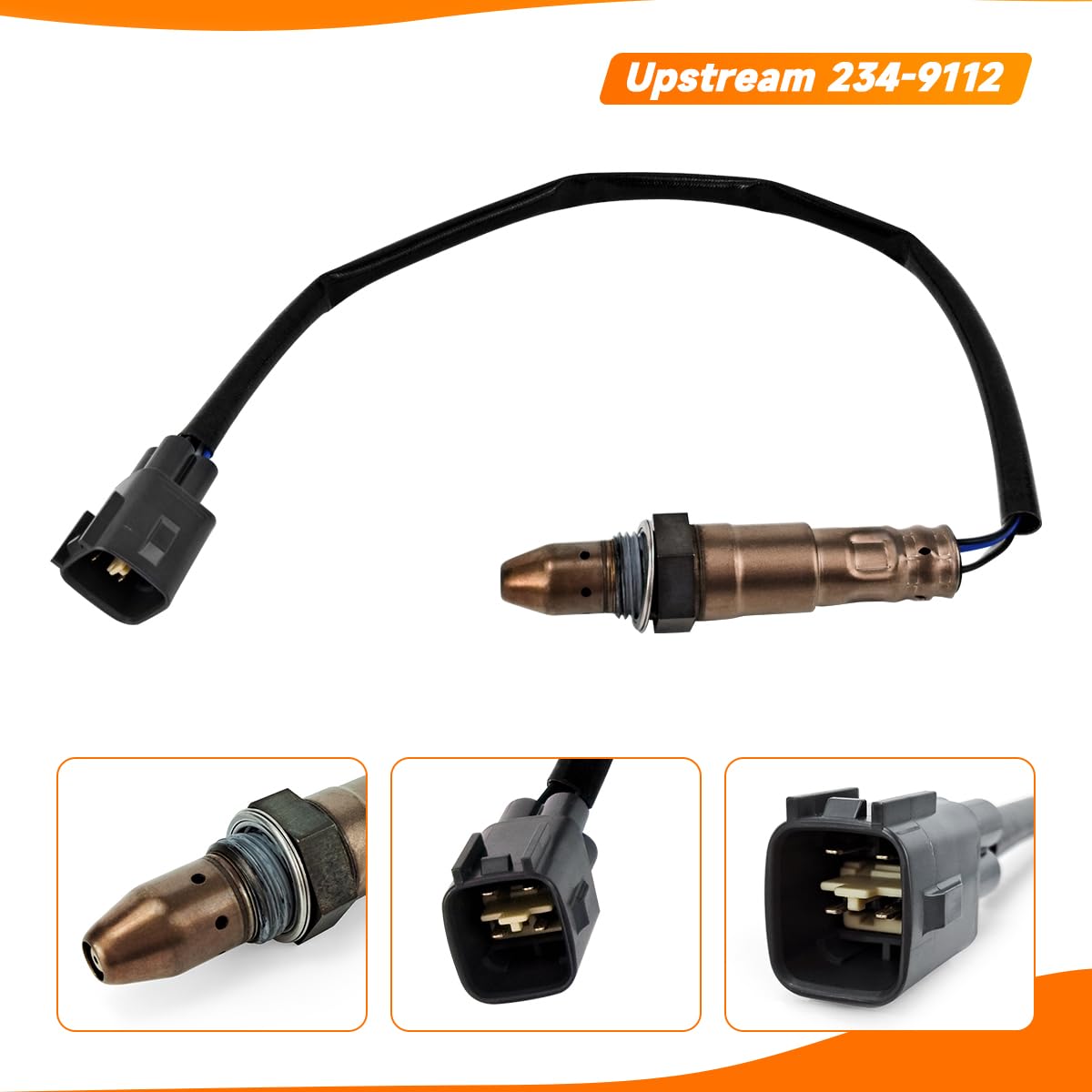 Kekadmai Upstream & Downstream O2 Oxygen Sensor Compatible with 2011-2014 Toyota Corolla & Matrix, Replaces OEM # 234-9112, 234-4305