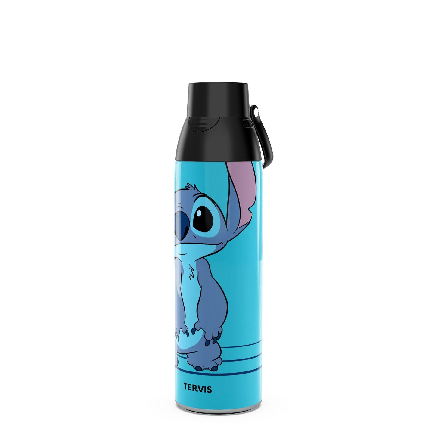 Tervis Venture Water Bottle Disney - Lilo & Stitch Supreme Triple Insulated Tumbler Travel Cup Keeps Drinks Cold & Hot, 26oz, Stainless Steel