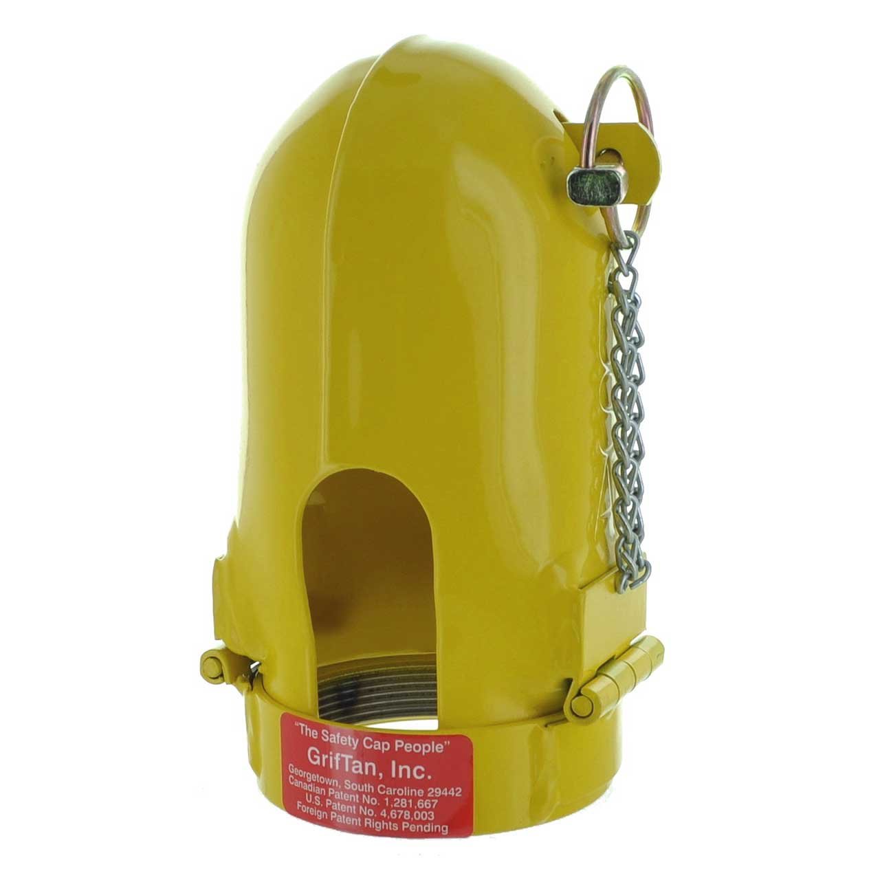 Griftan Gas Cylinder Regulator Protector Safety Cap Fine Thread 3-1/8 x 11